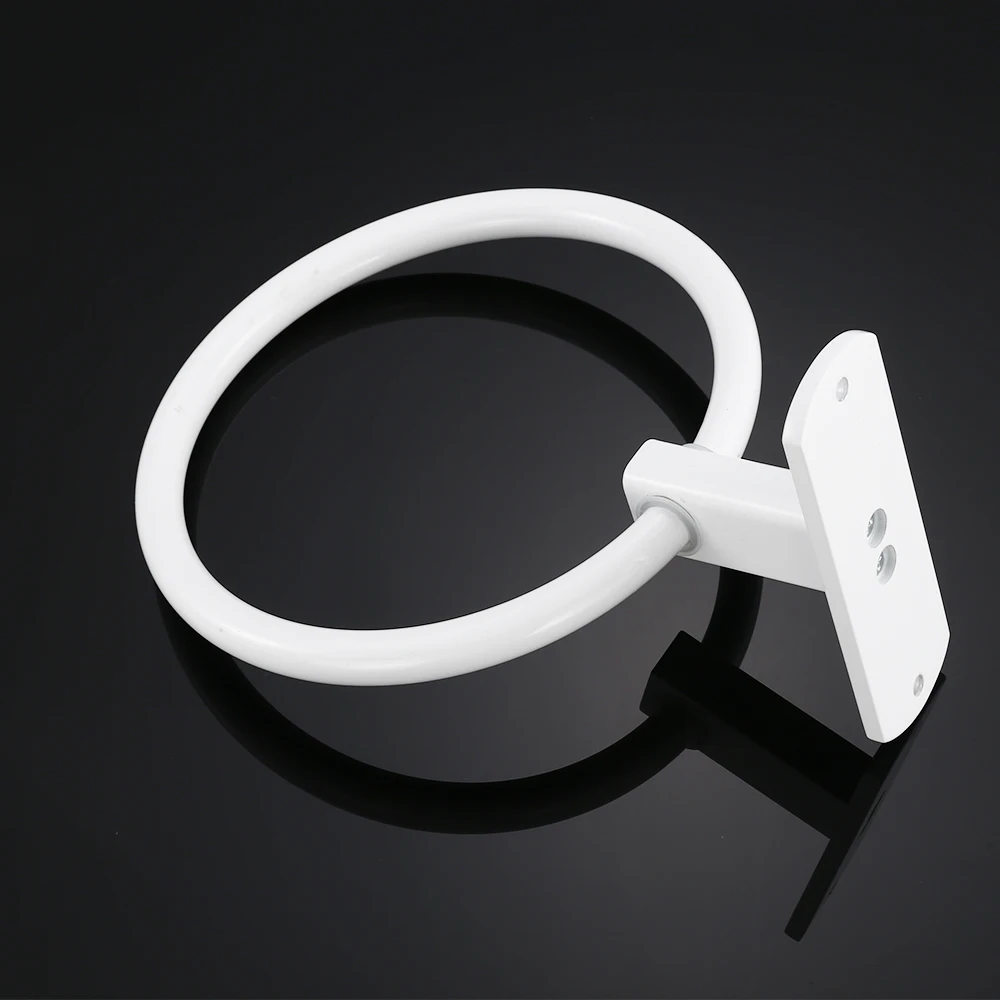 Алюминиевая настенная круглая вешалка для полотенец Круглый держатель Полка