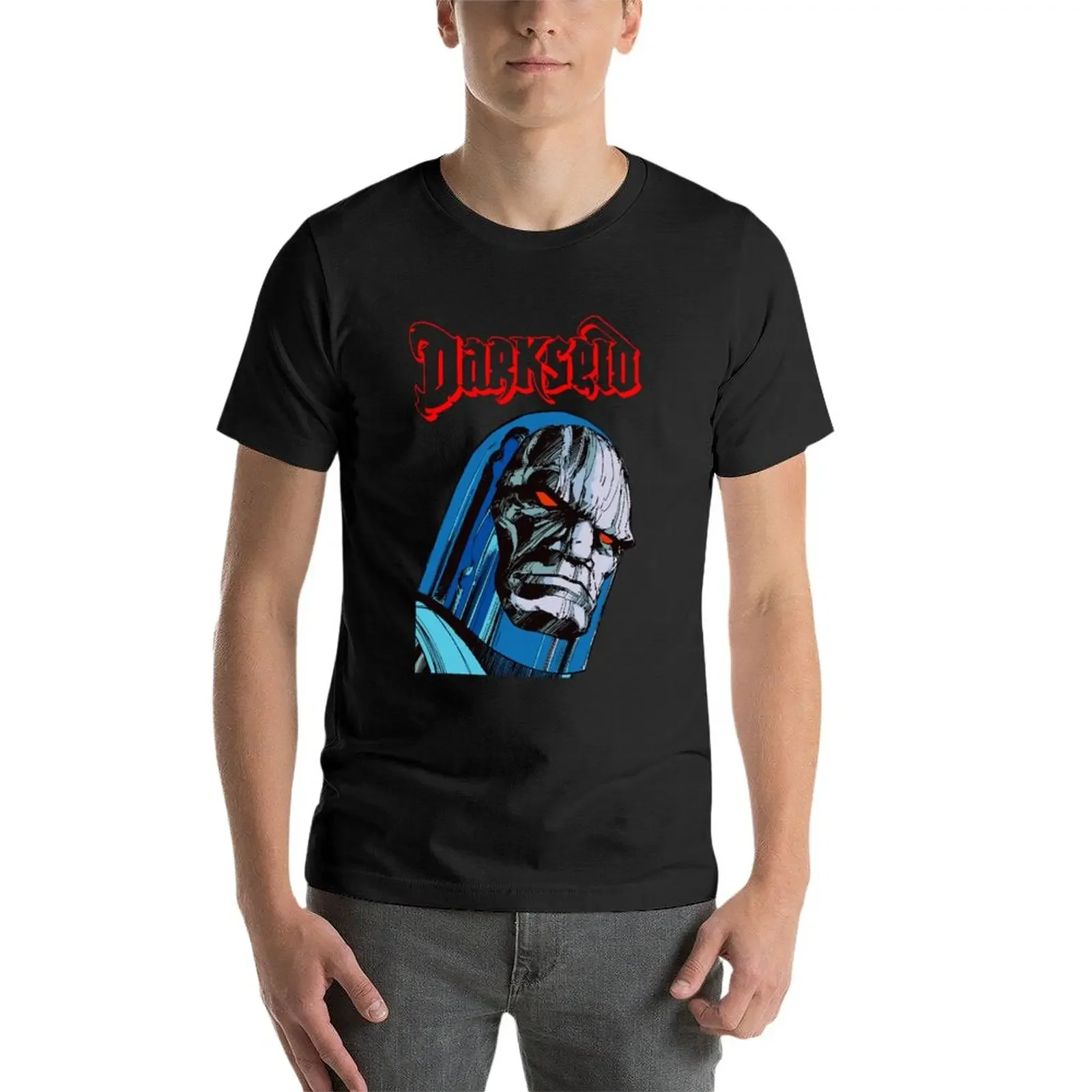 Новая футболка Darkseid с короткими рукавами короткая быстросохнущая большие