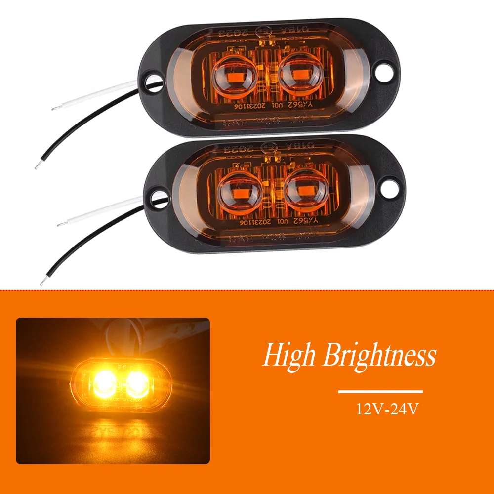 2 шт. автомобильные фонари с указателем поворота 12-24 В