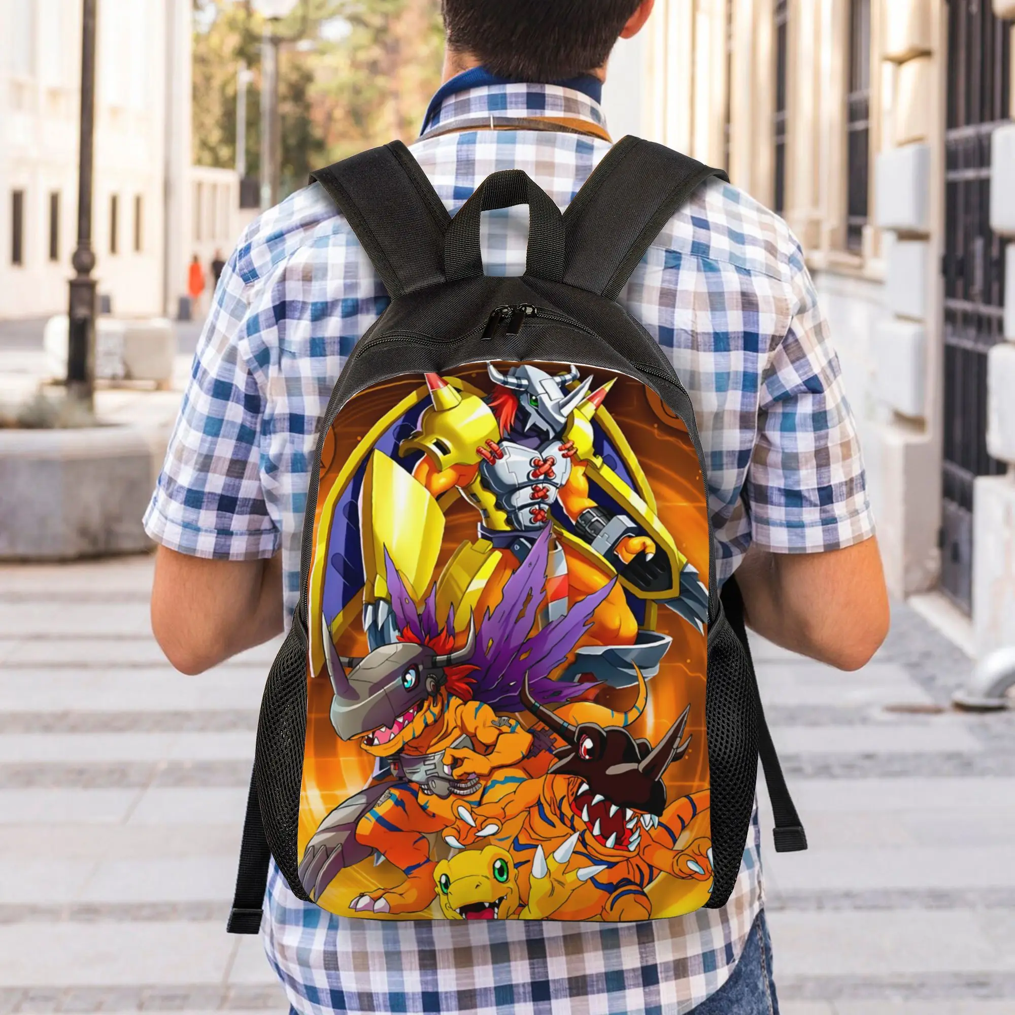 Фото Рюкзак D-Digital Monster Bookbag Digivolution Line, 1 шт., к новому учебному году №5