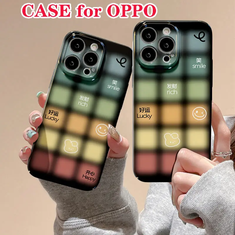 Новый жесткий чехол для OPPO Reno10 Reno8T Reno7 Reno6 Reno5 Reno4 Reno3 Reno2 Reno8 T Pro Z 4G