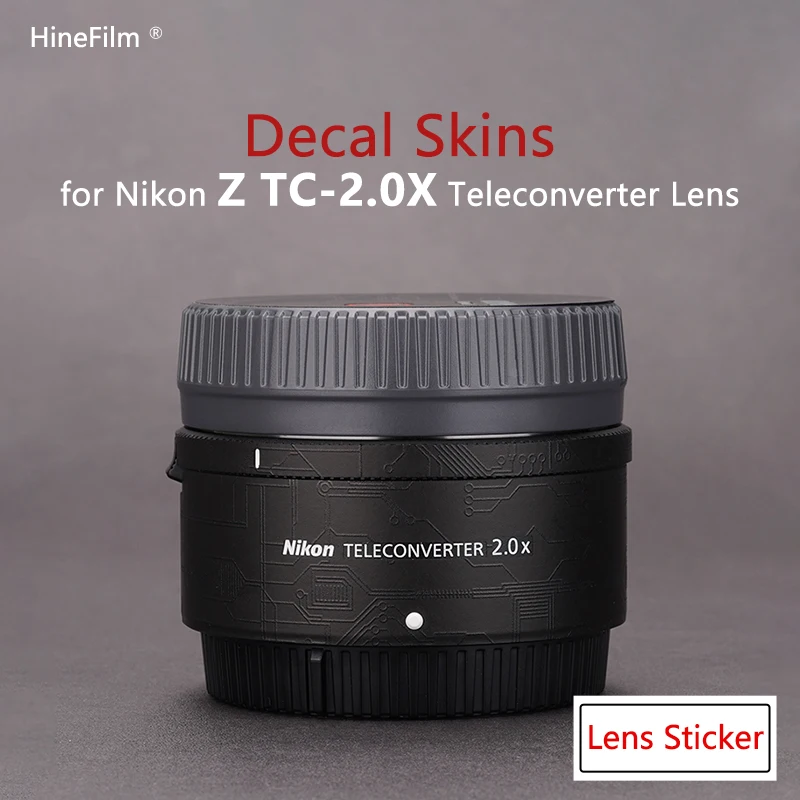 

Teleconverter 2.0X Lens Stickers Coat Wrap Cover Film For Nikon Z TC-2.0 x Lens Skin Protector Sticker