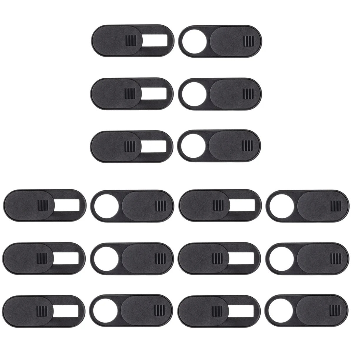 

18 PCS Webcam Cover Portable Lens Privacy Cover Webcam Decorative Patch Web Camera Cover for Laptop