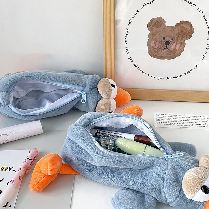 Новый плюшевый карандаш Robin искусственная кожа набивное животное большая