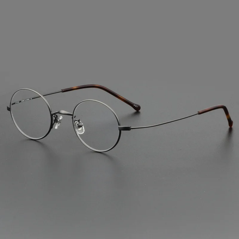 Vintage Small Round Glasses Frame Men Women High Quality Titanium Retro Eyewear Male Optical Myopia Eyeglasses Frames Japanese