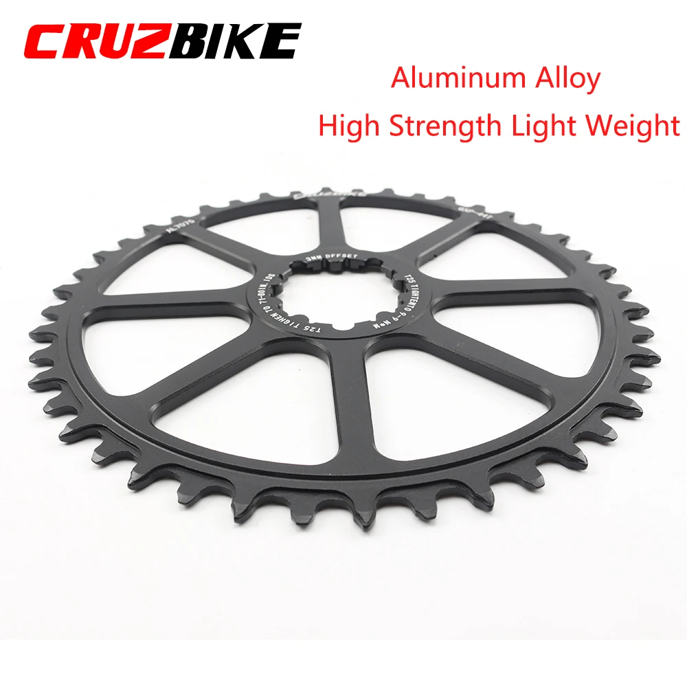 Звездочка для шоссейного велосипеда CRUZbike колеса 40/42/44/46/48/50/56T складная цепь