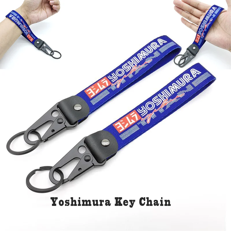 

Декоративный брелок с вышивкой и логотипом мотоцикла для Yoshimura брелок в виде мотоцикла