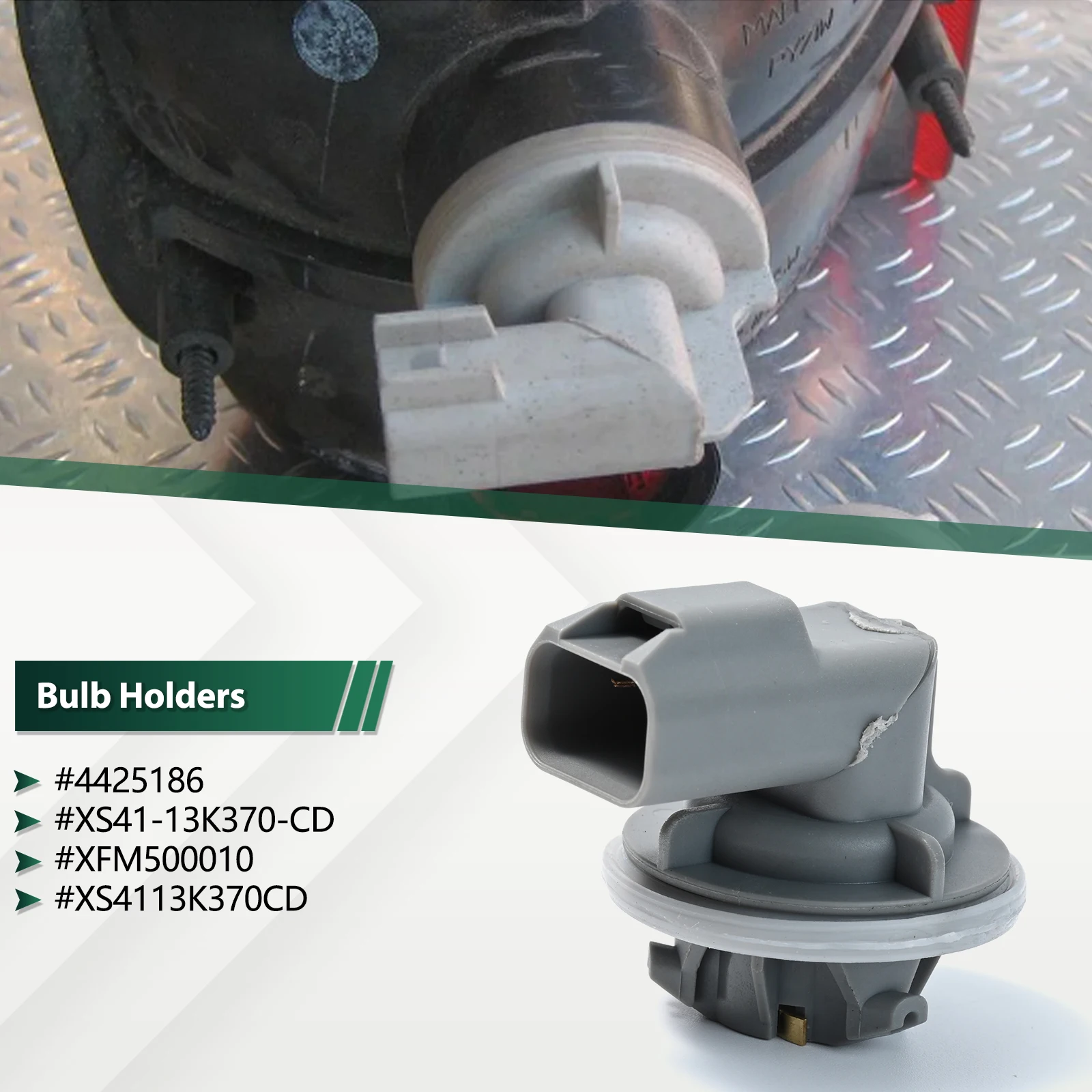 Автомобильный задний стоп-сигнал фонарь цоколь лампы патрон для Ford Focus MK1 MK2 1998-2008