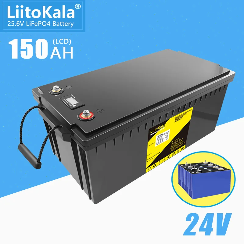 Аккумуляторная батарея LiitoKala литий-железо-фосфатный аккумулятор 24 В 25 6 а/ч для