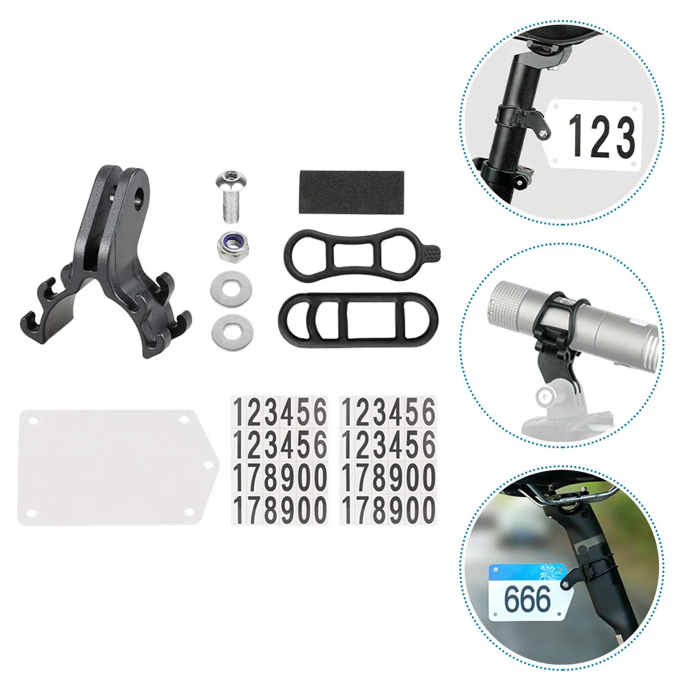

1 Set Bike Portable Dual Use Bike Lamp Holder Flashlight Holder Bike Flashlight Holder for Daily Competition Cycling Bike