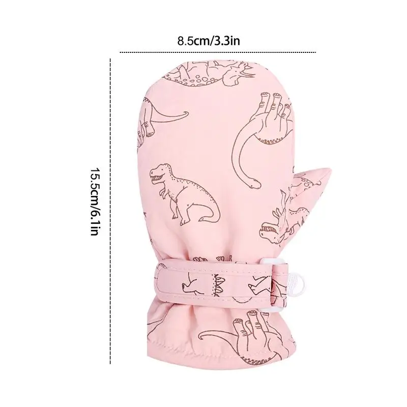 Детские варежки зимние водонепроницаемые Водонепроницаемые перчатки для