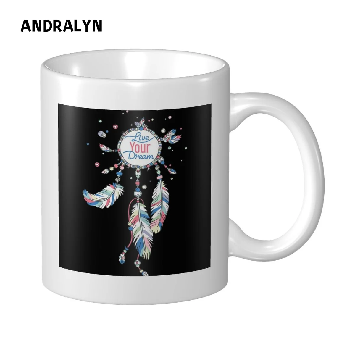 

Dream Catcher Mug Funny Coffee Mug Cute Gamer Birthday Gift Back To School Mug