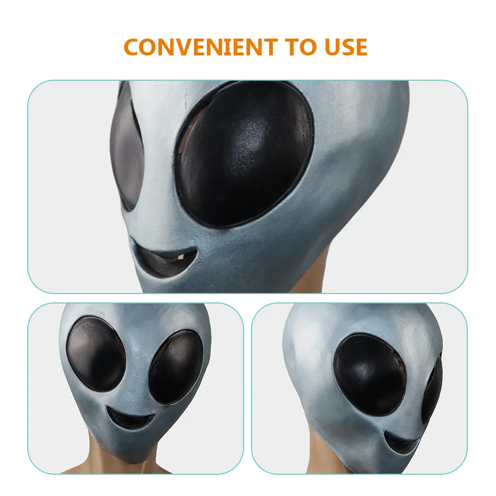 НЛО Чужой Череп Косплей Ужасы Маски Хэллоуин Маскарад Платье Вечерние Костюм