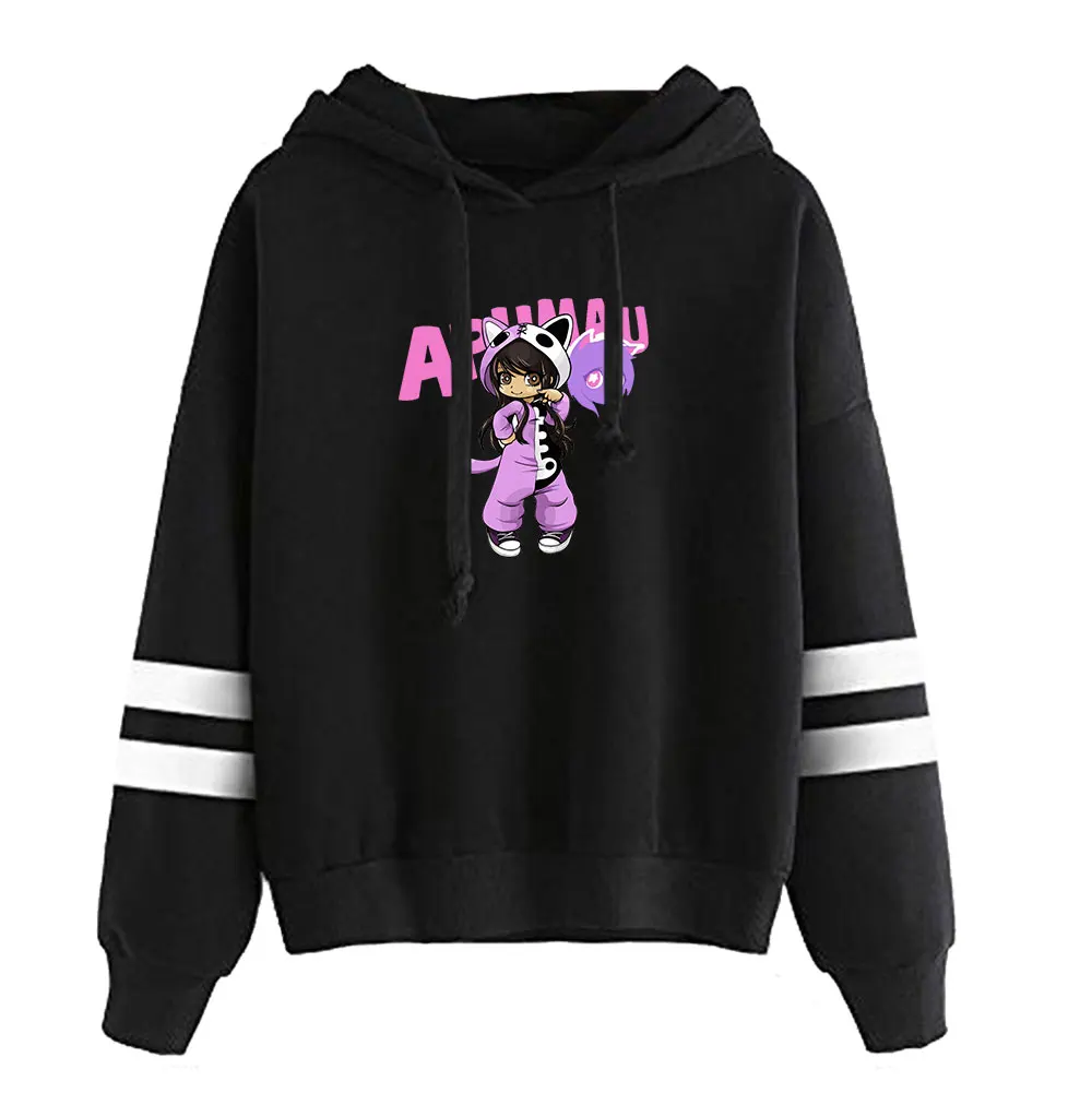 

Новая толстовка с капюшоном Aphmau Merch, новая 2D модная уличная одежда с длинным рукавом, толстовки с капюшоном для женщин/мужчин, повседневные т...