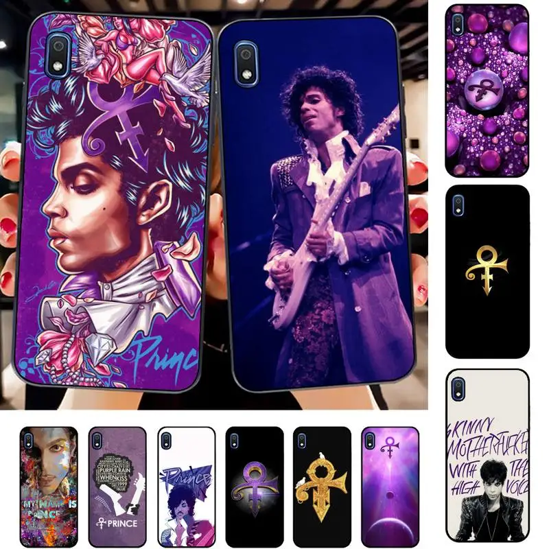 

Pop Singer Prince Rogers Nelson Phone Case for Samsung A51 01 50 71 21S 70 10 31 40 30 20E 11 A7 2018
