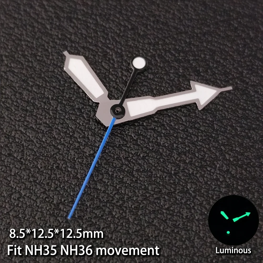 Серия NH35/NH36 аксессуары для часов с стрелкой подходят NH35 механизм NH36 светящиеся