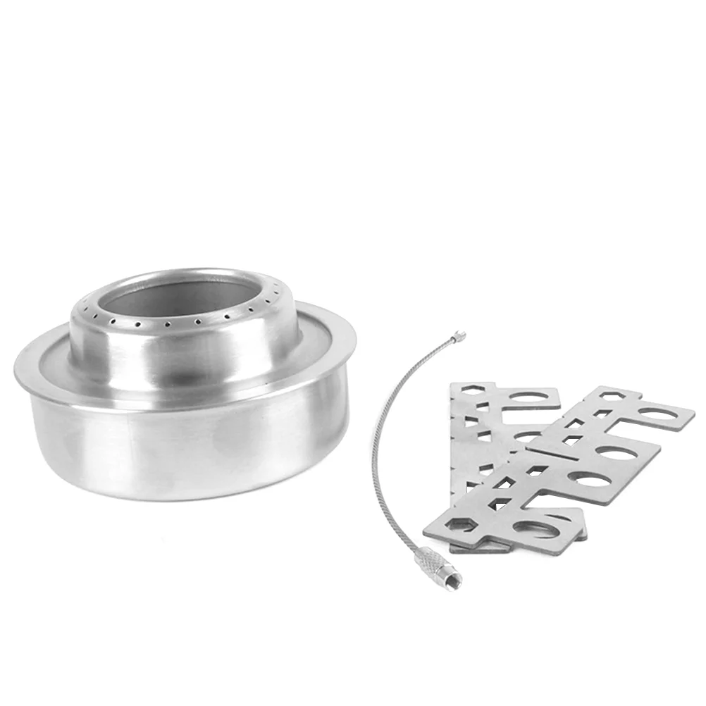 

Stove Burner Outdoor Portable Camping Stainless Steel Cooking Backpacking Picnic