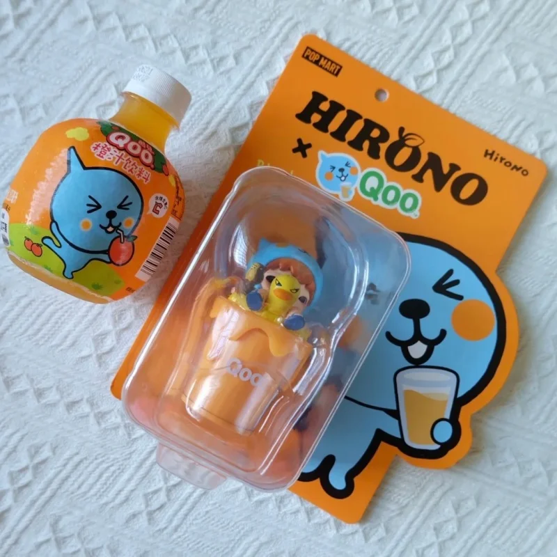 Фото POP MART Hirono X Qoo Blush After Drinking Series: Светящаяся настольная фигурка-сюрприз (коллекционная игрушка, подарок) №5