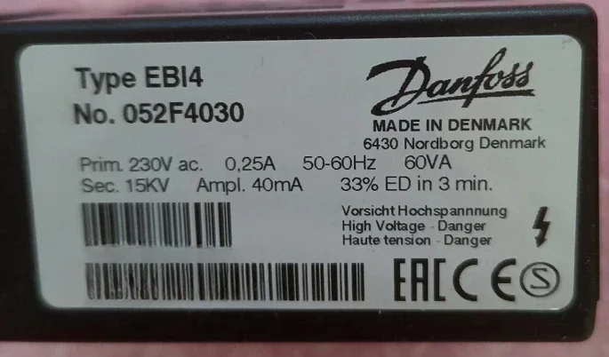 Для DANFOSS EBI4 052F4030 Блок зажигания