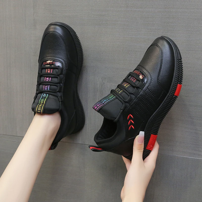 Женские кроссовки повседневные женские летняя обувь для бега 2024 черные осенние