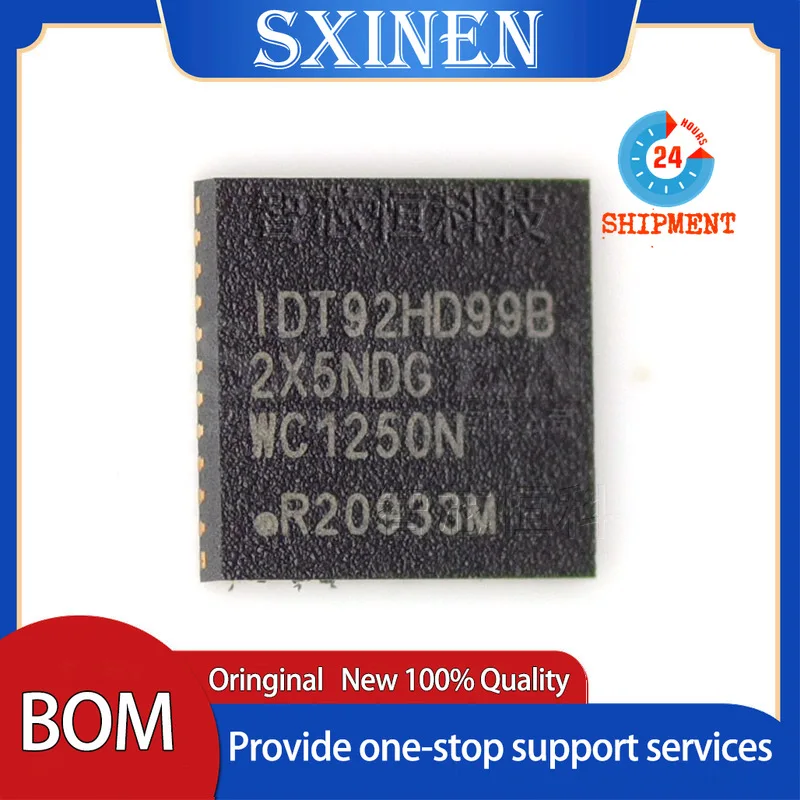 

5 шт. IDT92HD99B2X5NDGXWCX8 RTD QFN40 аудио HD кодек 24B разрешение