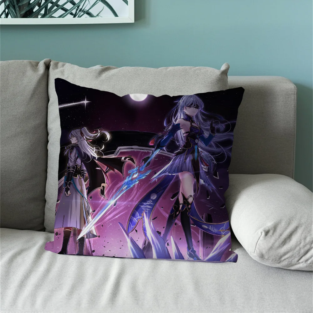Наволочка Honkai Star Rail чехол для диванной подушки офисная простая декоративная