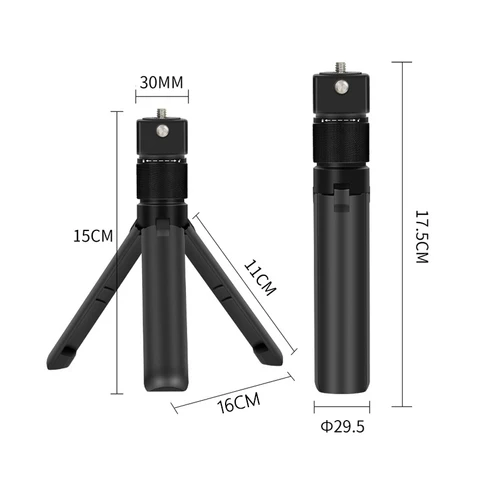 ДIXSG Расширяемая алюминиевая селфи-палка для портативных видеокамер