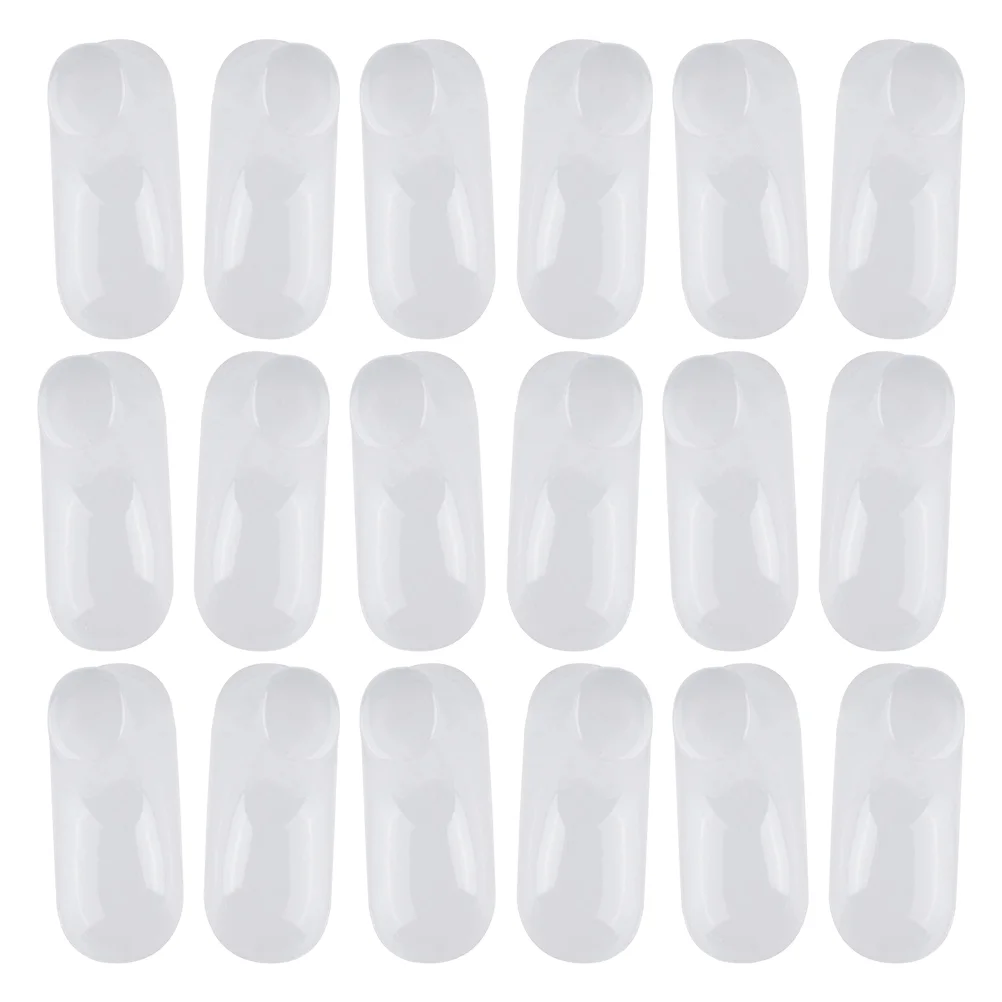 

100pcs Toddler Shoes Supports Plastic Feet Transparent Socks Socks Holders