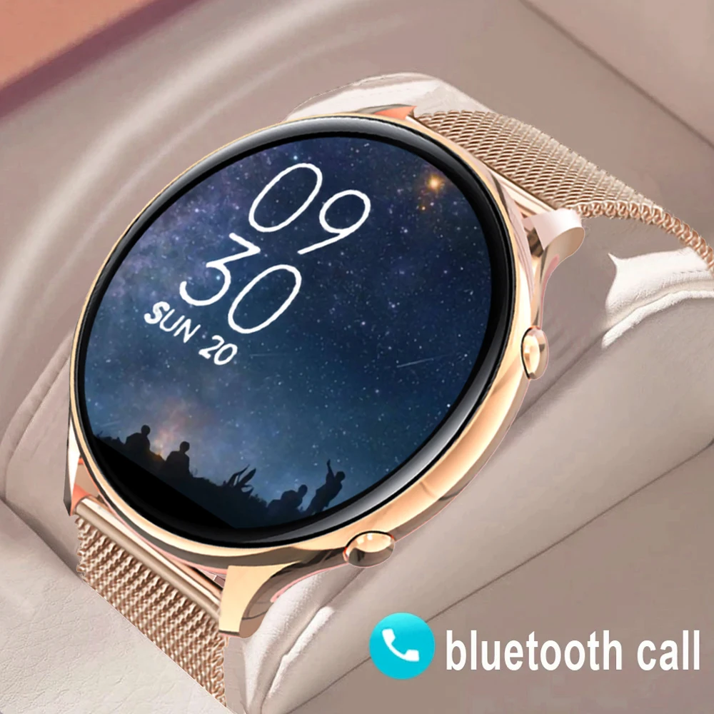 

2023 Смарт-часы с Bluetooth и вызовом, женские часы с циферблатом на заказ, мужские спортивные фитнес-трекер, умные часы с сердечным ритмом, музыка для xiaomi IOS