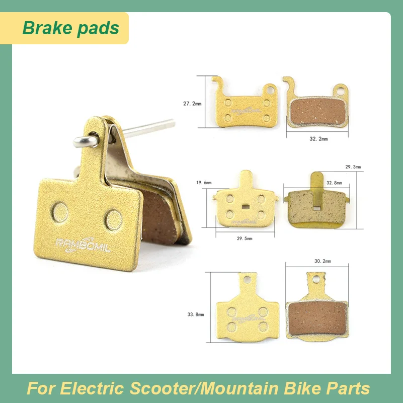 

Mountain Bike All-metal Brake Pads Bicycle Disc Brakes Super Wear-resistant for BB5 BB7 J3 5 7 DA6 7 8 MT200 400