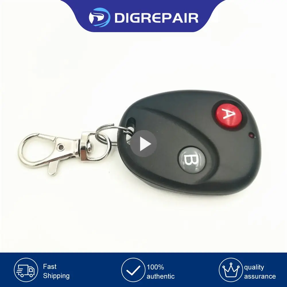 433 м фиксированный код надежный пульт дистанционного управления Простота в эксплуатации устройства беспроводной пульт дистанционного управления черный 2 кнопки спиртовой уровень Бытовая электроника