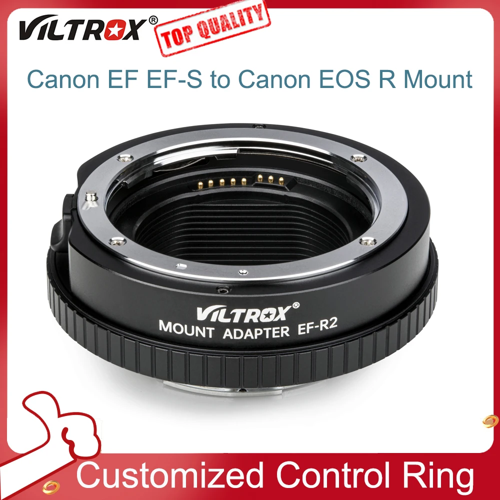 

Регулируемое кольцо-адаптер Viltrox с автоматической фокусировкой для Canon EF EF-R2 Lens для Canon EOS R Mount Camera R5 R6 RP R3