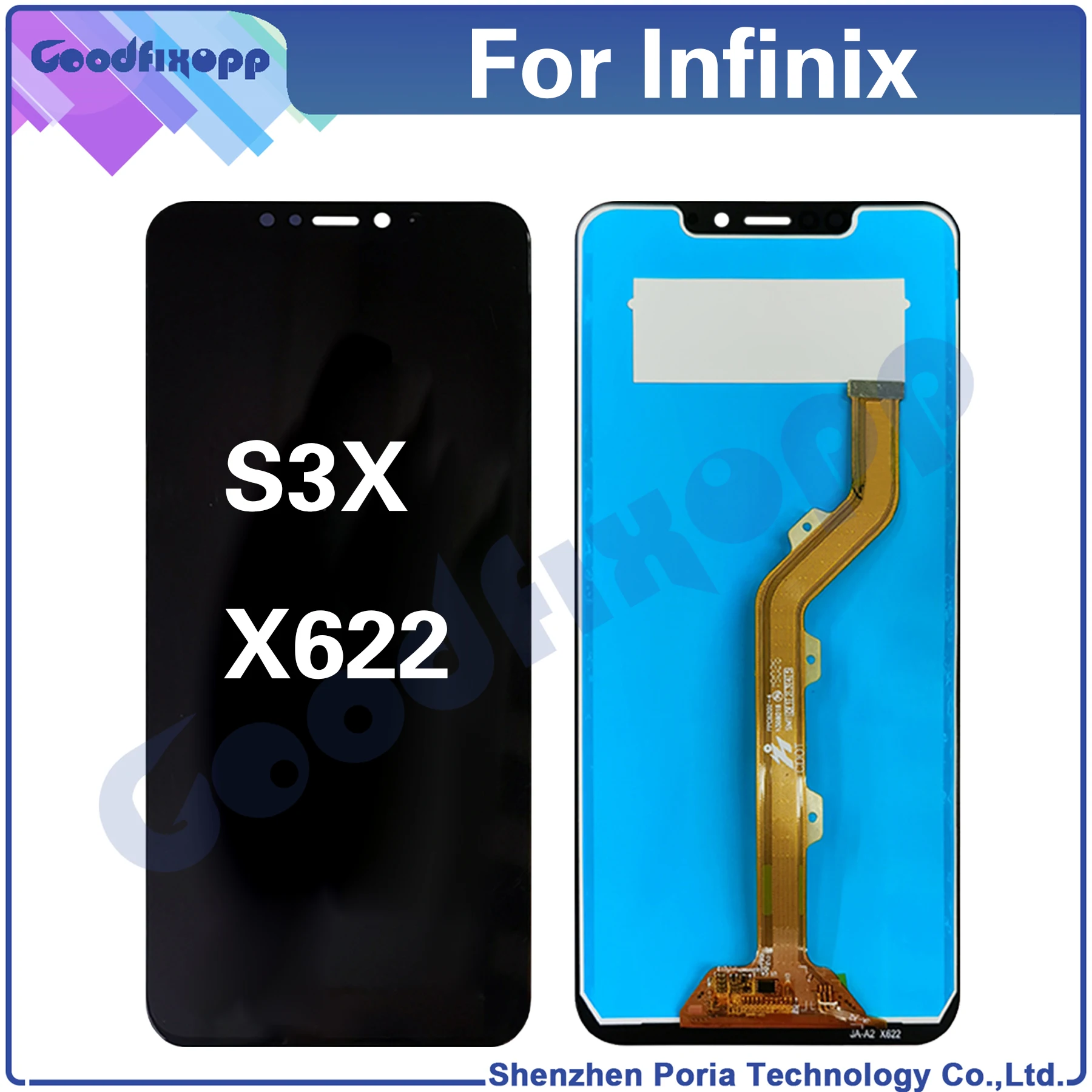 Для Infinix S3X X622 ЖК-дисплей дигитайзер сенсорного экрана в сборе запасные части