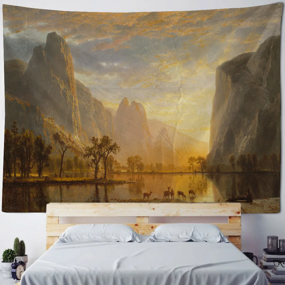 Гобелен французский пейзаж 100% полиэстер