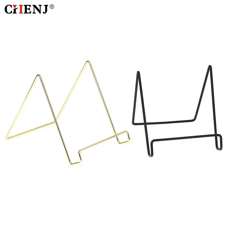 1 шт. Настольный органайзер для хранения записей Модный черный/золотой держатель