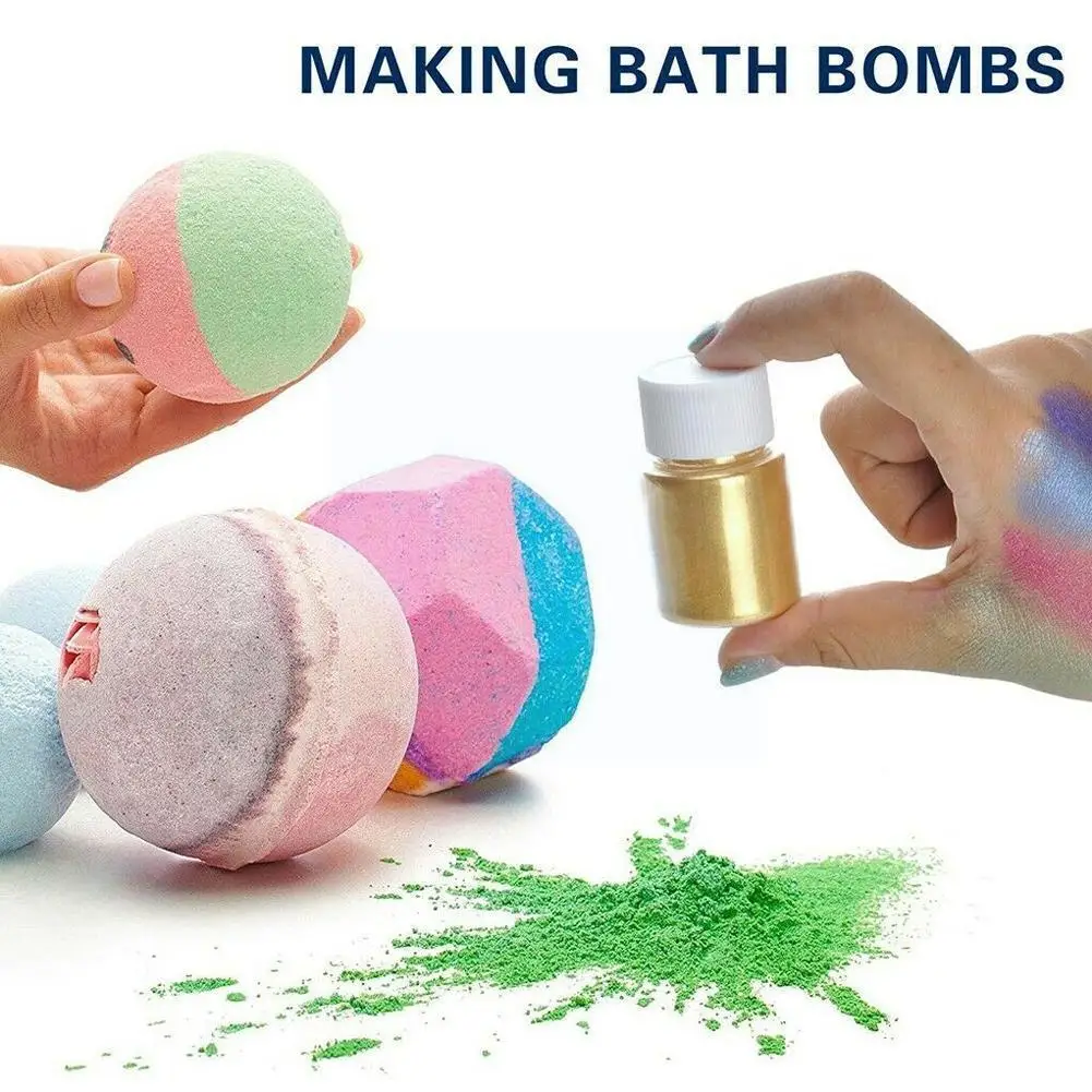

15color Mica Powder Epoxy Resin Dye Pearl Pigment Natural Powder Mould Mineral Silicone S9k6