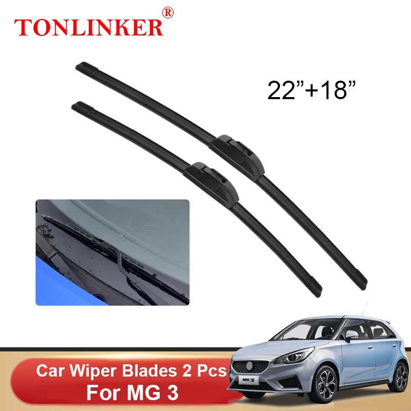 

Автомобильные щетки стеклоочистителя TONLINKER для MG 3 MG3 2012 2013 2014 2015 2016 2017-2019 2020 2021 2022, автомобильные аксессуары, передний стеклоочиститель