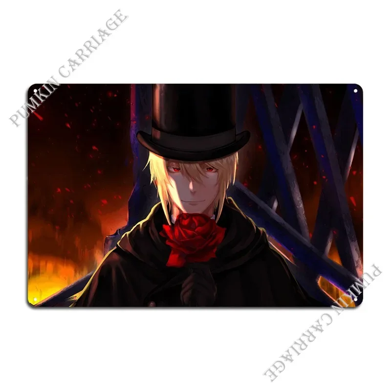 Yuukoku No Moriarty металлические вывески дизайн клубные таблички гостиная жестяная