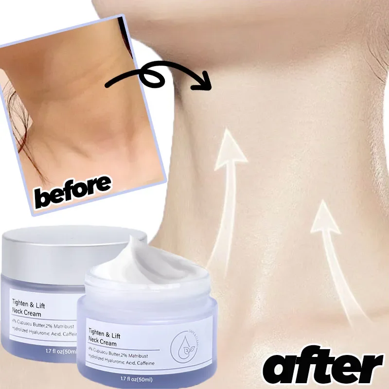 50 мл увлажняющий подтягивающий крем для шеи осветляет тонкие линии питает