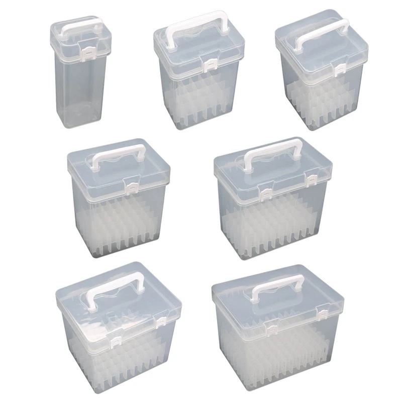 

Multi-slot Buckle Waterproof Case Girl For With Pen Plastic Handle Boy Organizer School Portable Marker Holder Kid Lock
