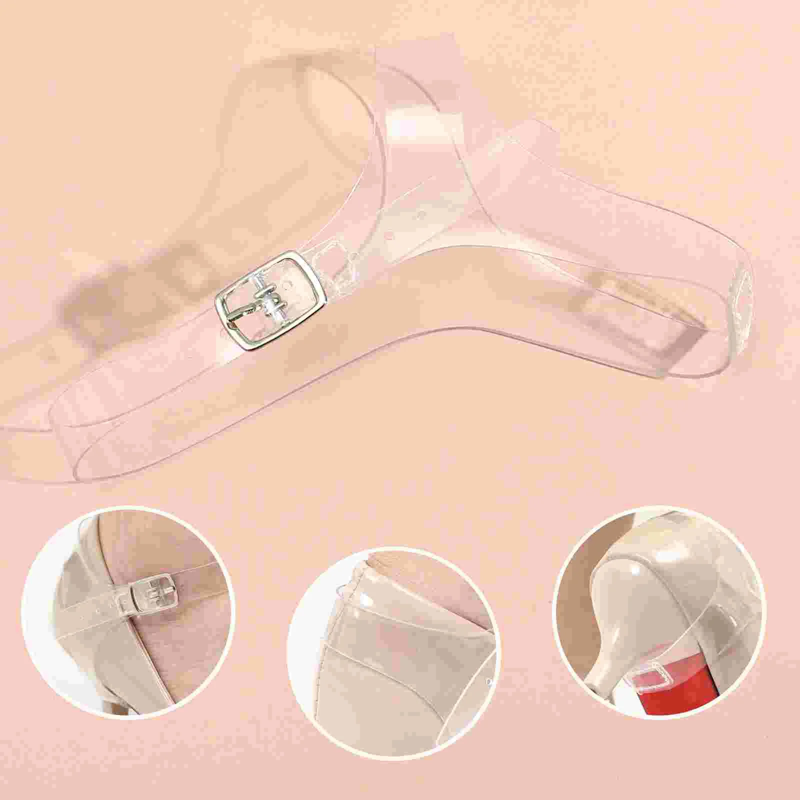 3 Pairs Women's Pumps Shoe Straps Replacement Belt High Heeled Shoelaces Anti Shoe Strings Miss