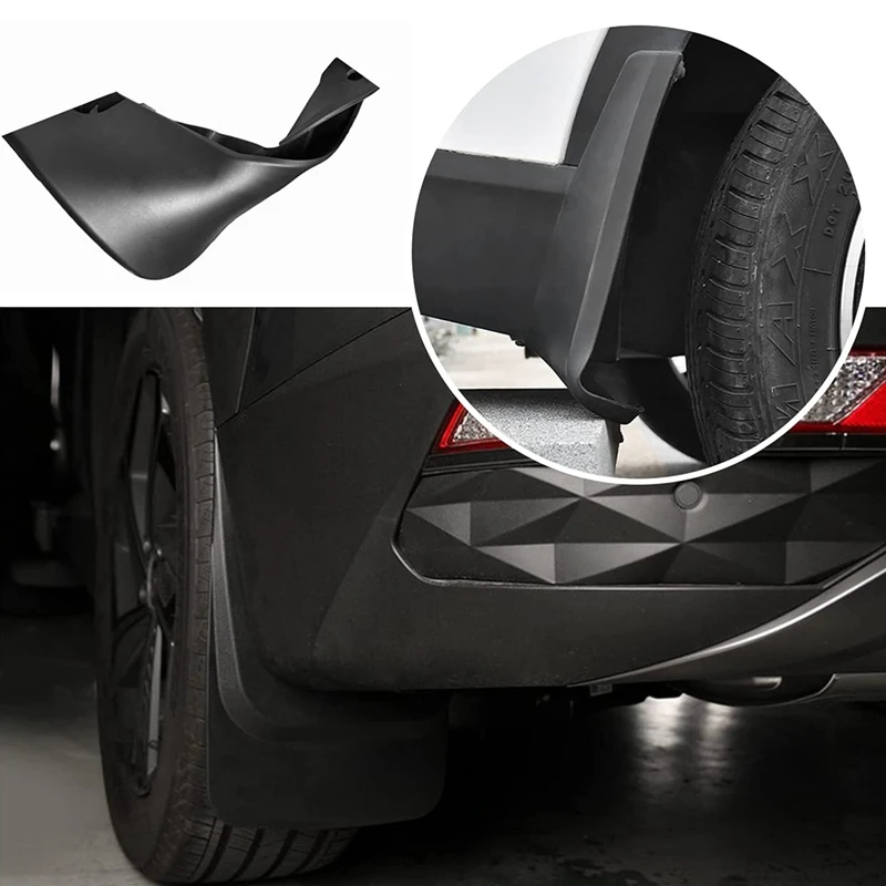 Mudflap For Toyota HiAce H200 2005~2009 Mudflap Splash Guard Mudguard Front Rear Fender Car Styling Accessories Upgrade Version images - 6