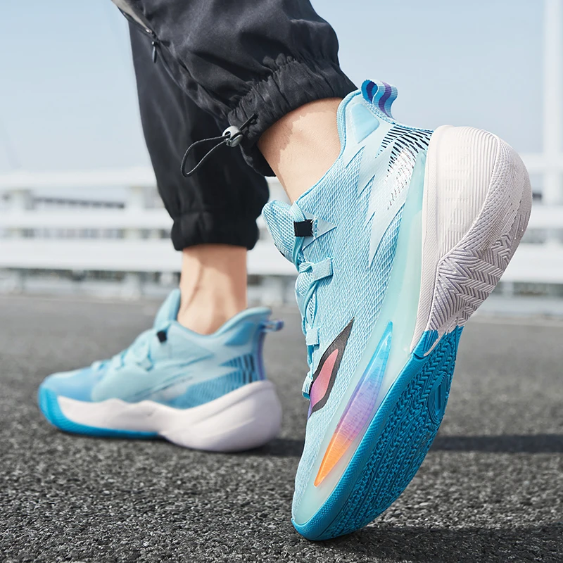 QQ-2310 NEW High Quality Mens Basketball Sneakers Non-Slip Training Sports Shoes Wearable ForMotion Basketball Shoes for Men