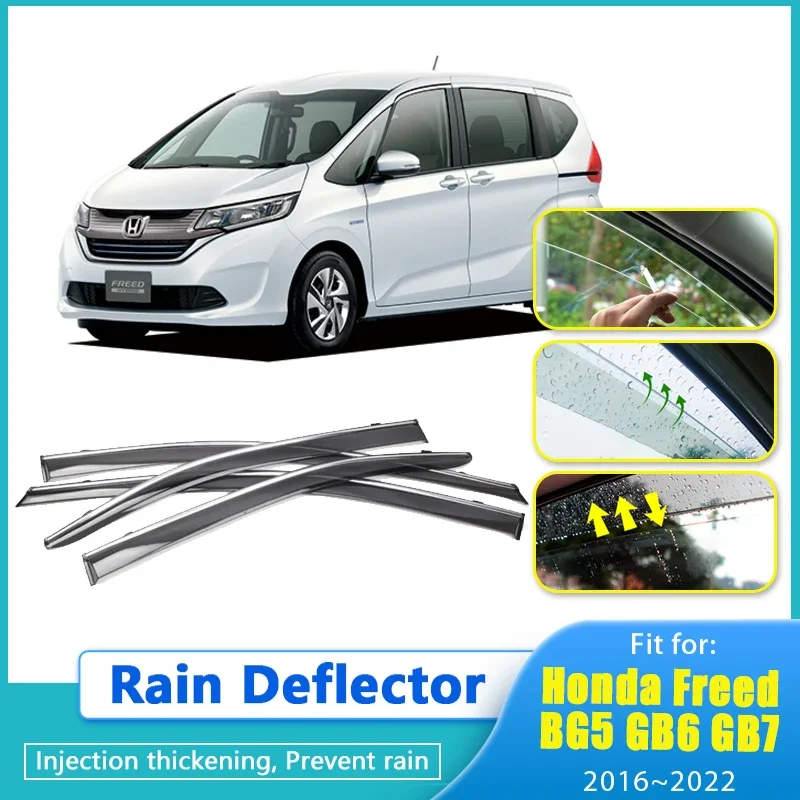 Козырёк от дождя на лобовое стекло автомобиля для Honda Freed 3 GB4 GP3 2016 ~ 2022 MK1