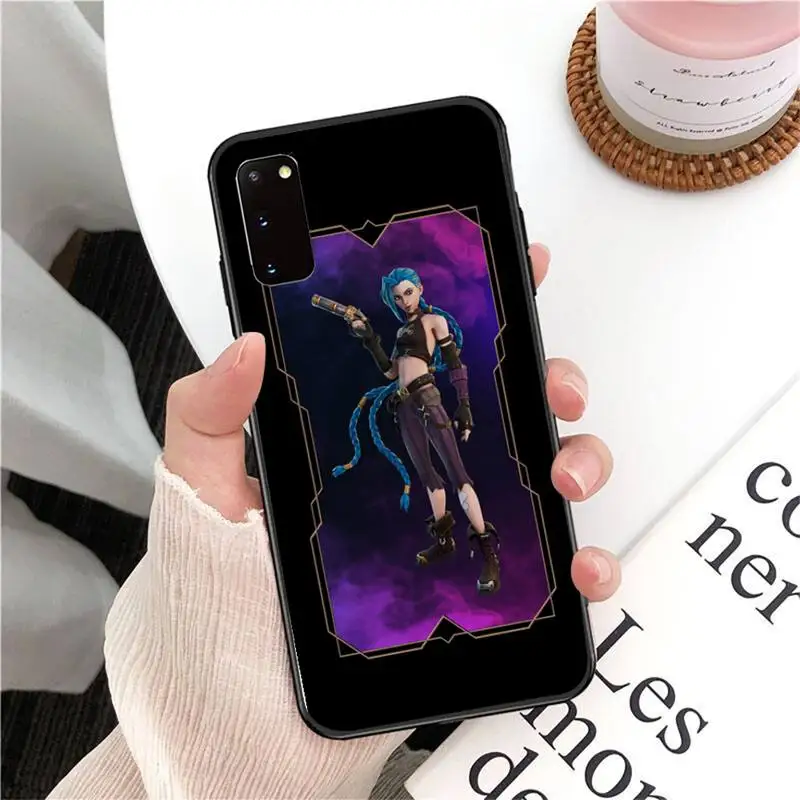 Чехол для телефона Arcane Jinx Huawei Y7 Y9 Y6 Y5 Y8 8S 8P Nova 7 6 5 4 3 Pro 2018 2019 4G 5G SE |