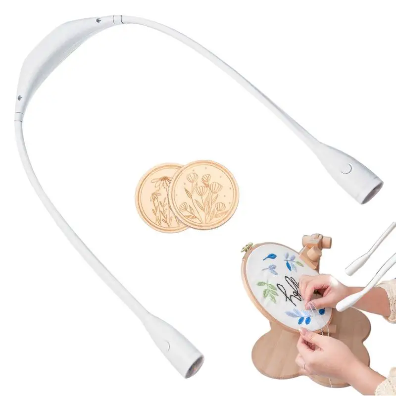 

Knitting Lights Neck Led Knitting Crochet Light Hands-Free Knitting Crochet Craft Light Portable USB Knitting And Crocheting