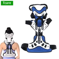 tcare head neck chest orthosis adjustable cervical thoracic orthosis u lumbar support comfortable breathable not sultry health