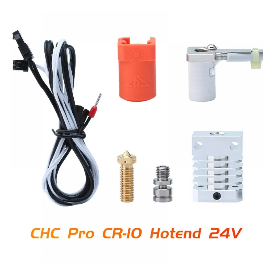 Детали для 3D-принтера, 115 Вт, высокая мощность, CHC Pro Kit, керамический нагревательный элемент, быстрый нагрев 24 В для Ender 3 Volcano Hotend CR10 mk3s blv