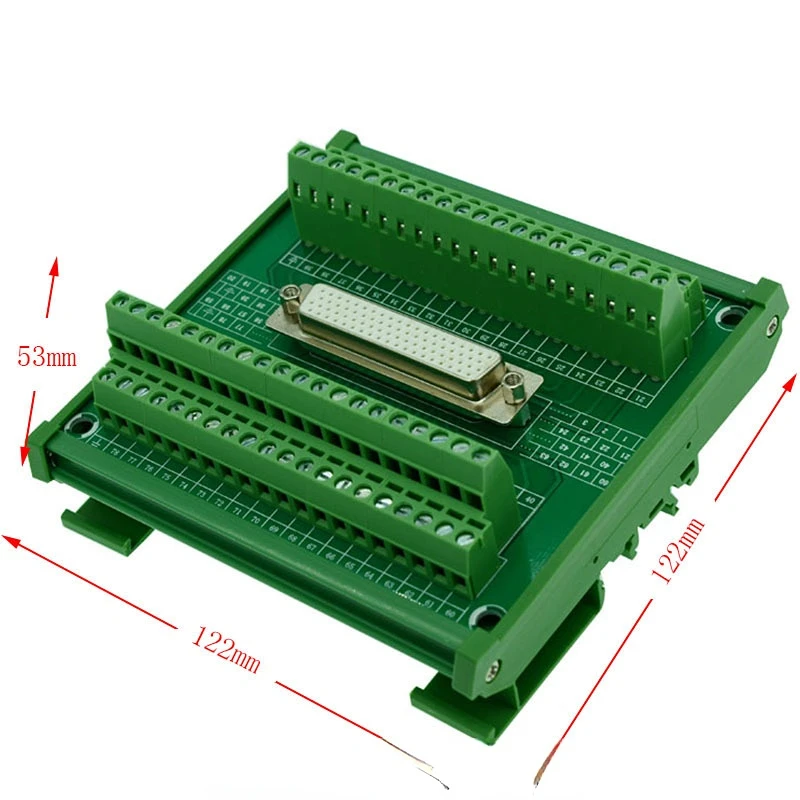 

for D-SUB DB78HD Male Header Breakout Board Terminal Block DSUB DB78 Connector
