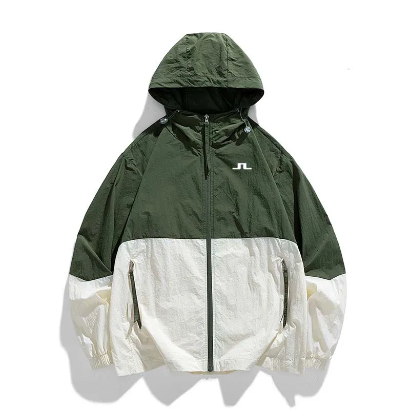 Men's Quick Dry Skin Coat Sunscreen Waterproof UV Women Thin Outwear Breathable Golf For Men Hooded Jacket Wear